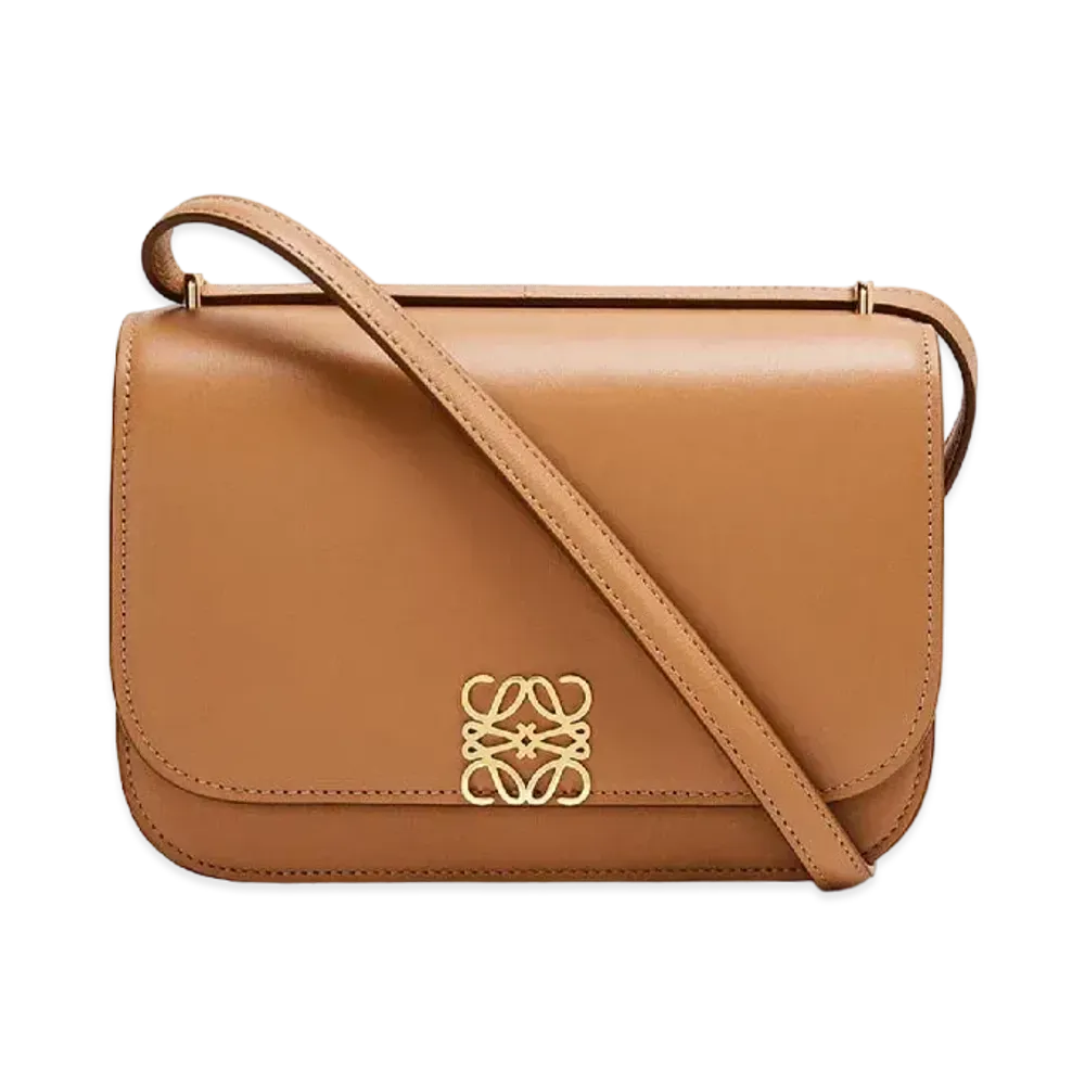 LOEWE Small Goya Bag In Silk Calfskin "Warm Desert"