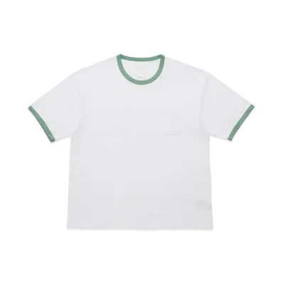 visvim Amplus Ringer Tee S/S "Green"