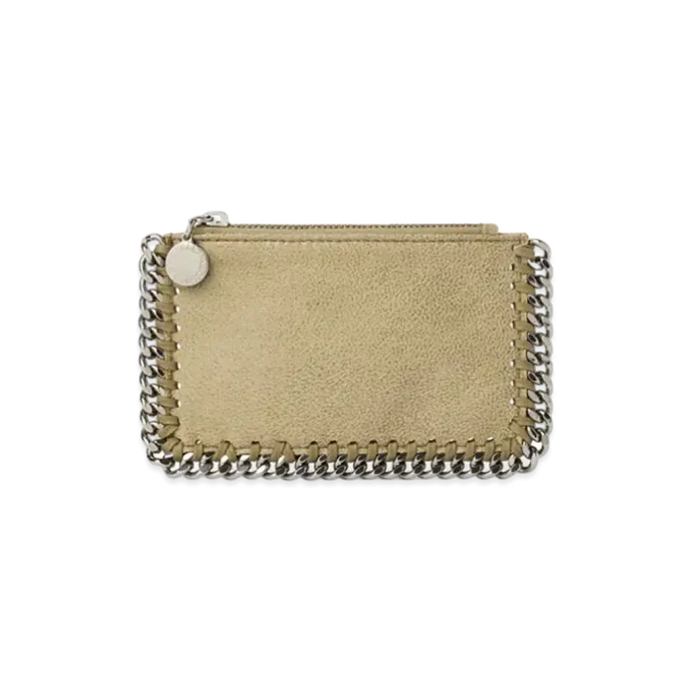 Stella McCartney Falabella Cardholder "Light Khaki"