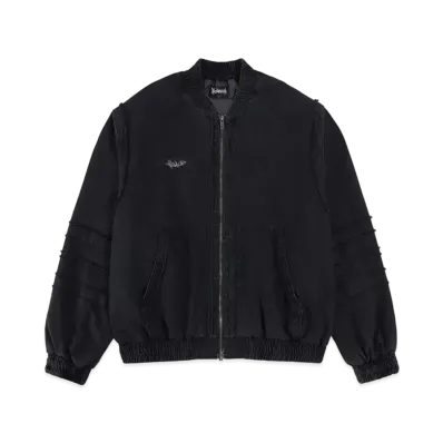 SUPPLIER Switching Detail Bomber Jacket "Black"