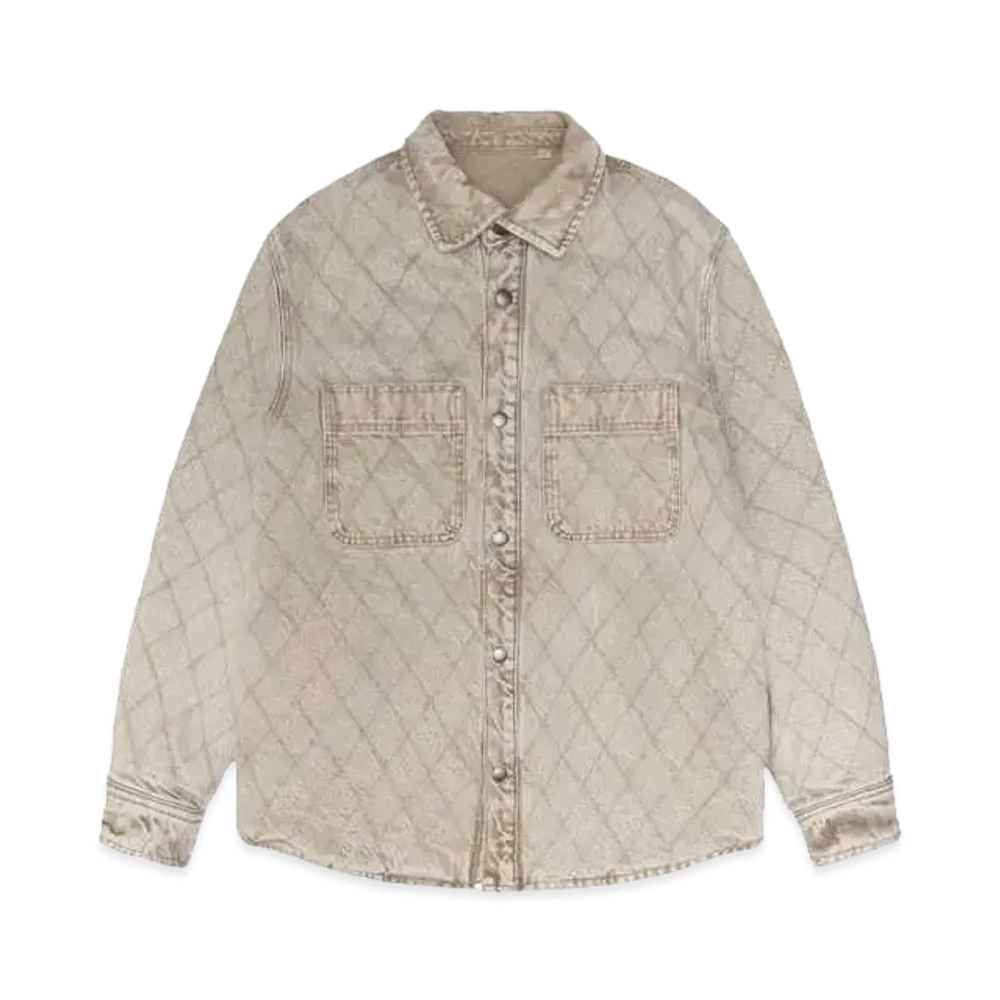 Stussy Quilted Denim Shirt "Vintage Wash"