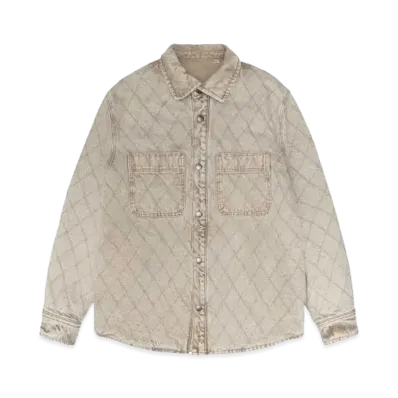 Stussy Quilted Denim Shirt "Vintage Wash"