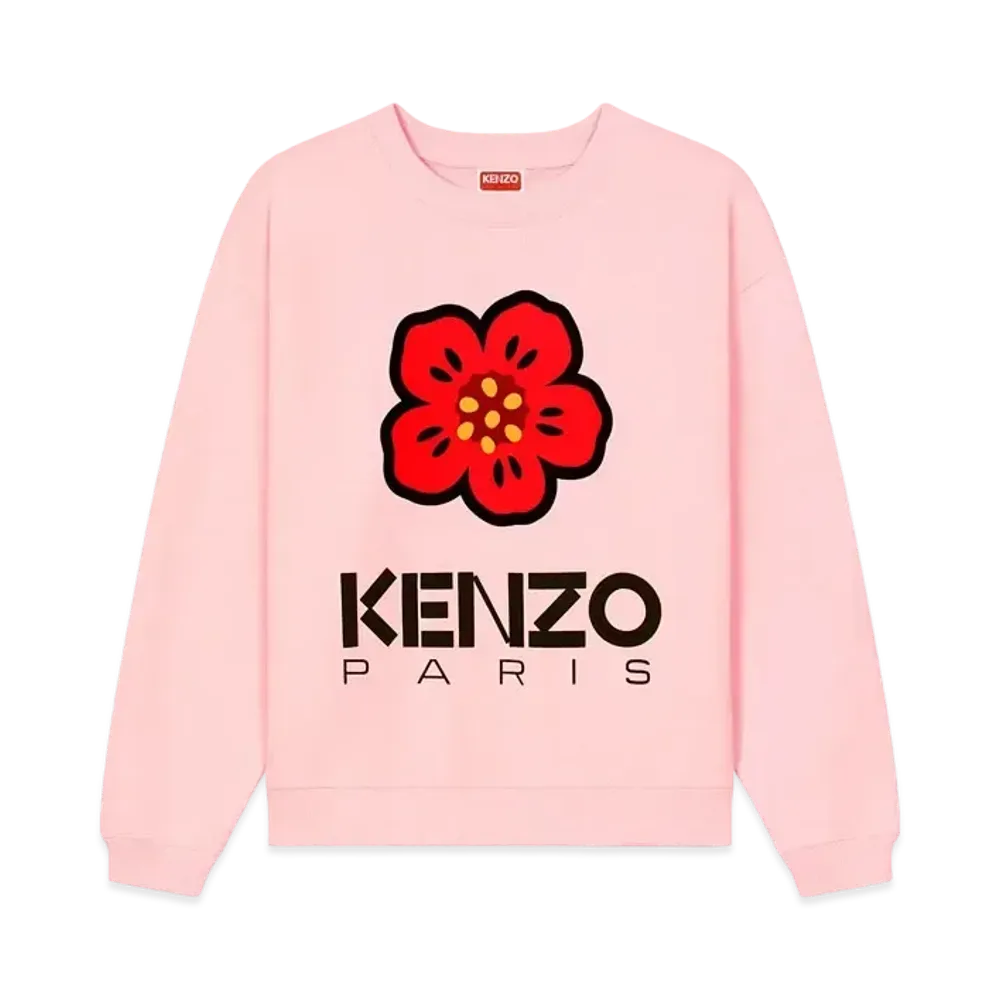 KENZO 'BOKE FLOWER' Sweat "Faded Pink"