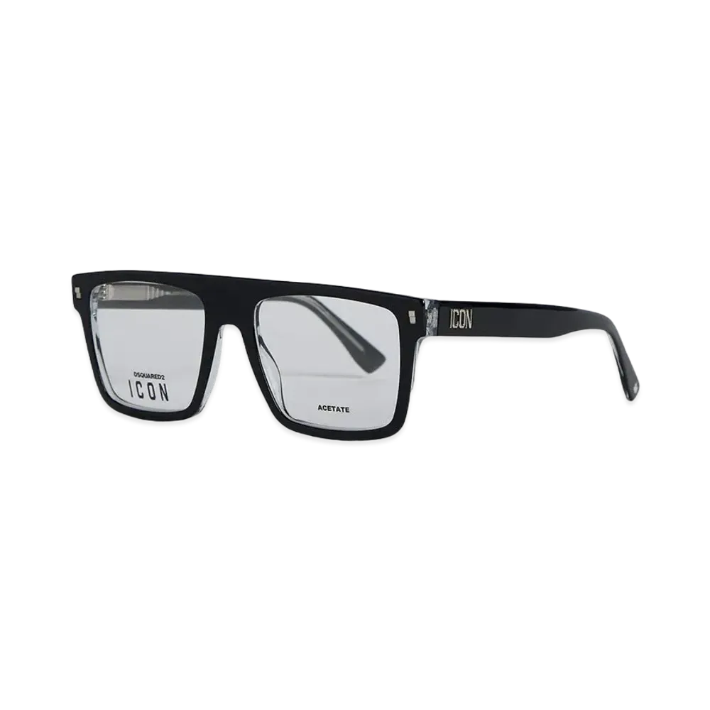 Dsquared2 Icon Black Crystal Optical Glasses "Black"