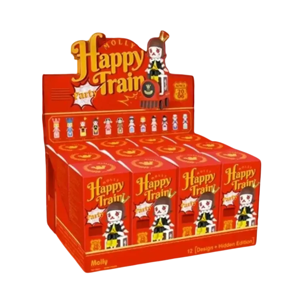 POP MART MOLLY Happy Train Party Series [Assortment Box]