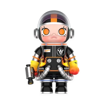 POP MART "MEGA COLLECTIONS" MEGA SPACE MOLLY 400% HOT WHEELS