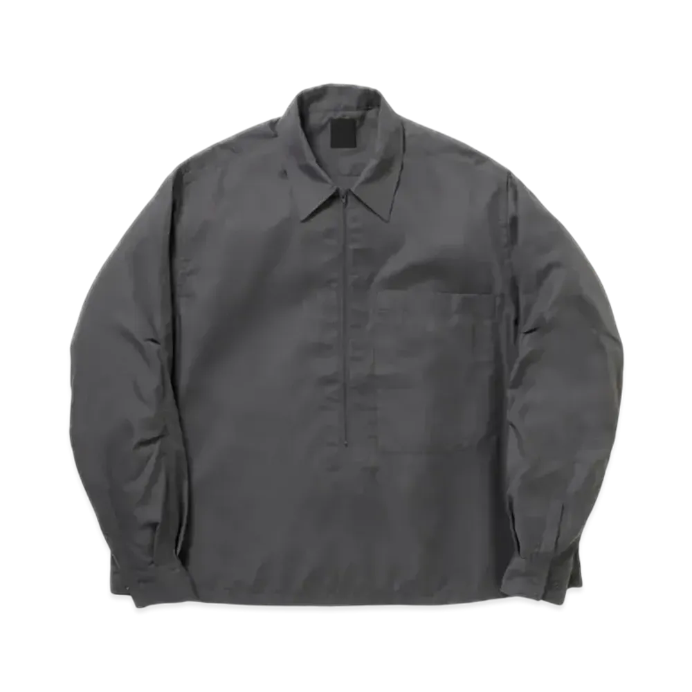 DAIWA PIER39 W's Tech Half Zip Shirt L/S "Charcoal"