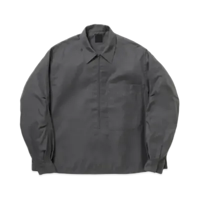 DAIWA PIER39 W's Tech Half Zip Shirt L/S "Charcoal"