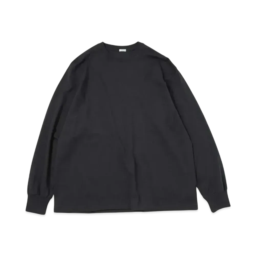 A.PRESSE Cashmere Blend L/S T-Shirt "Black"