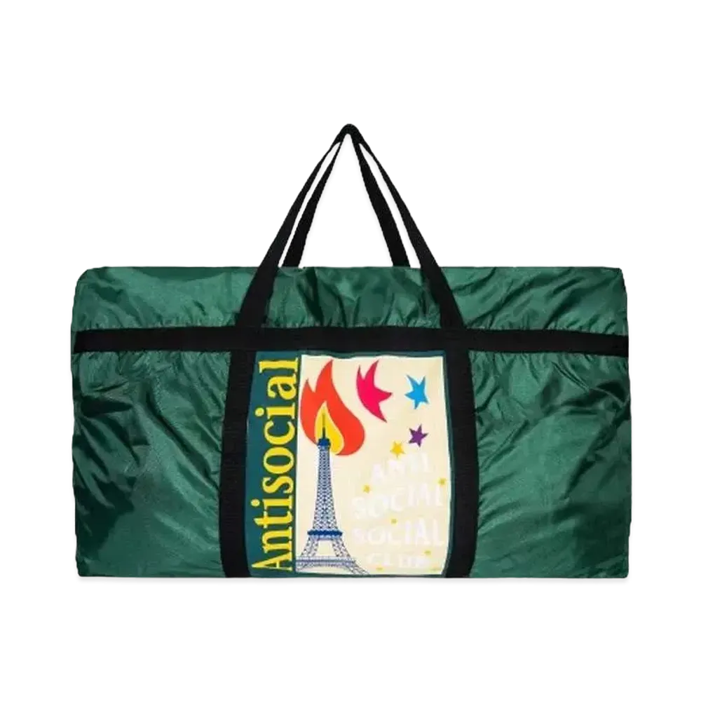 ANTI SOCIAL SOCIAL CLUB PARIS 2024 CAPSULE Souvenir Bag "Green"