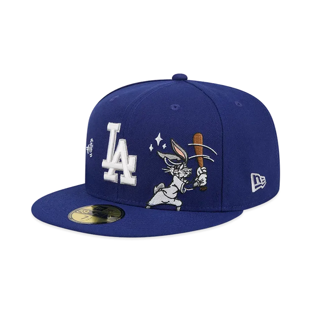 NEW ERA x Looney Tunes x MLB 59Fifty Los Angeles Dodgers Bugs Bunny "Dark Royal"