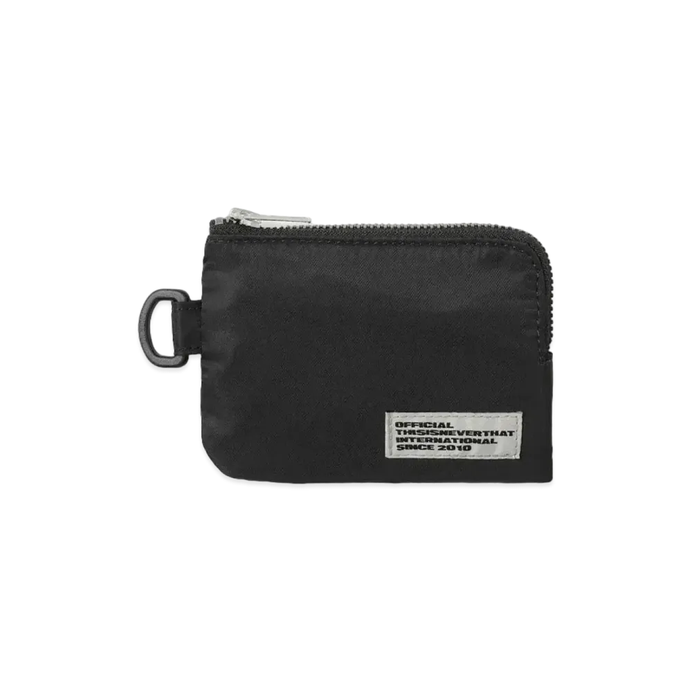 thisisneverthat Zip Wallet "Black"