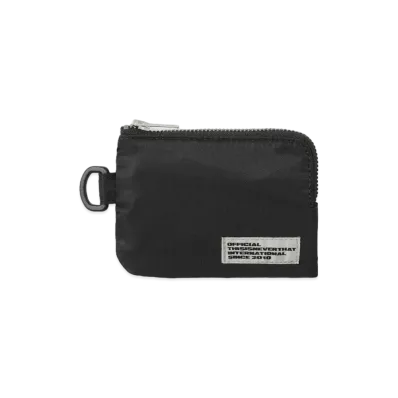 thisisneverthat Zip Wallet "Black"
