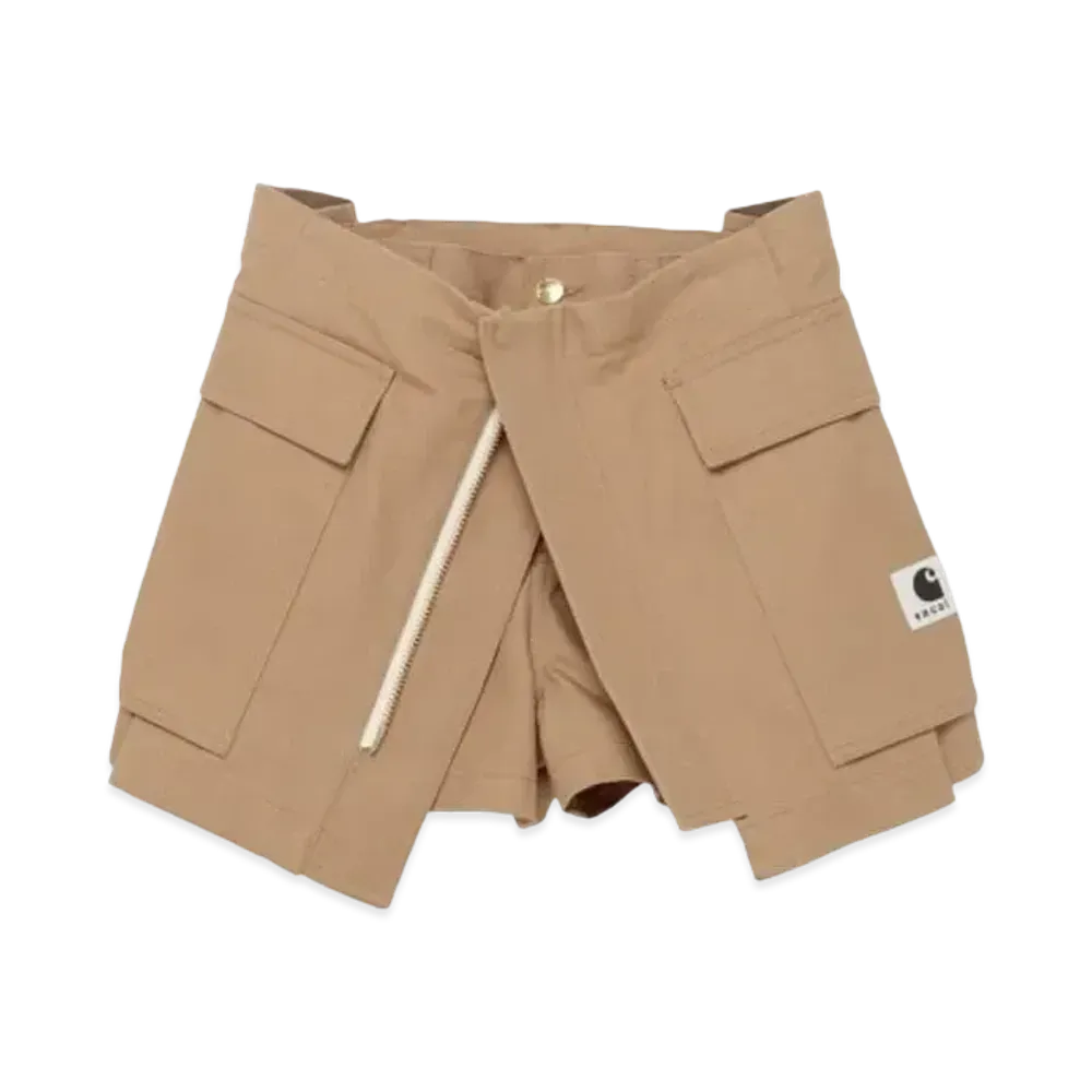 Carhartt WIP × sacai Duck Shorts "Beige"