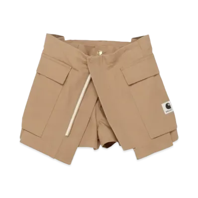 Carhartt WIP × sacai Duck Shorts "Beige"