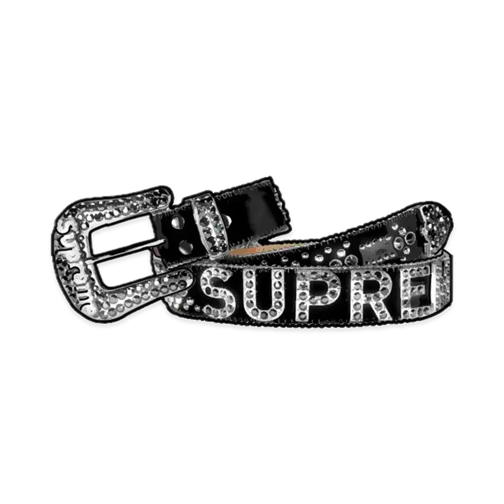 Supreme x B.B. Simon Belt "Black"