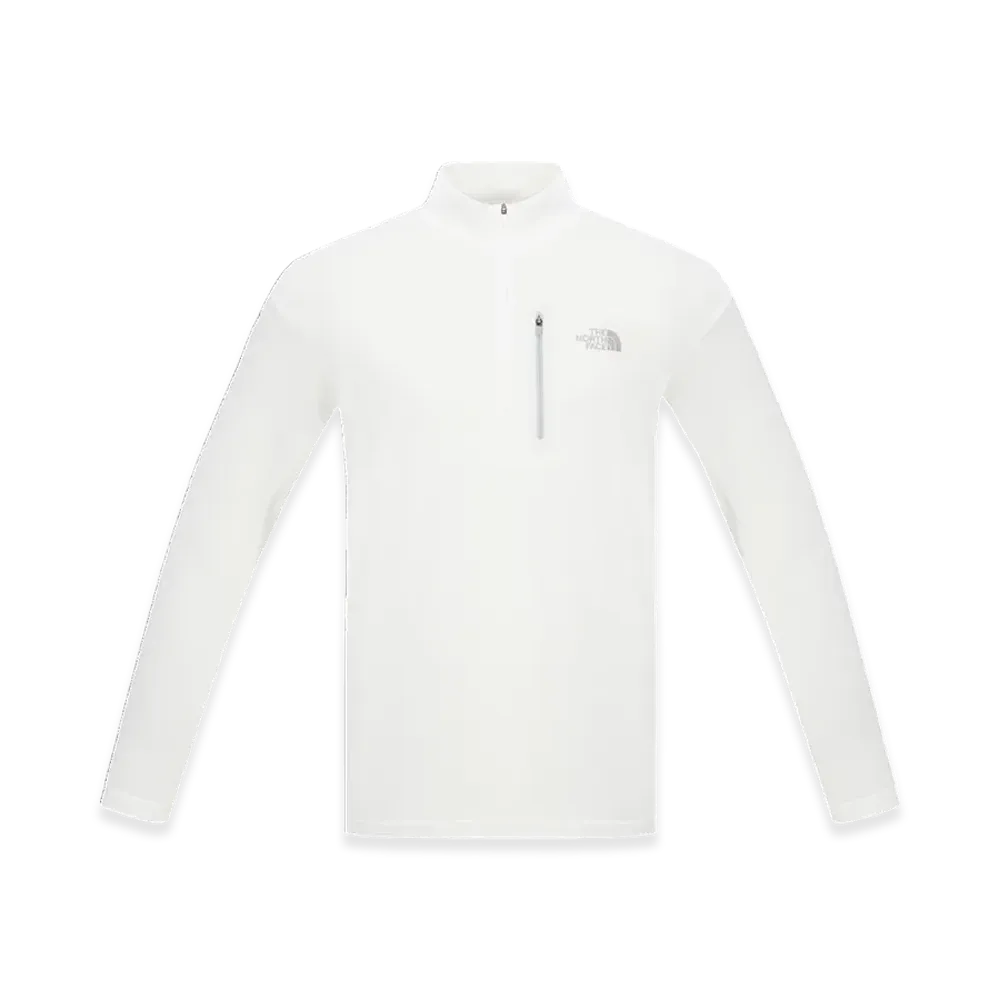 The North Face Bisti L/S Zip T-Shirt - 25SS "White"