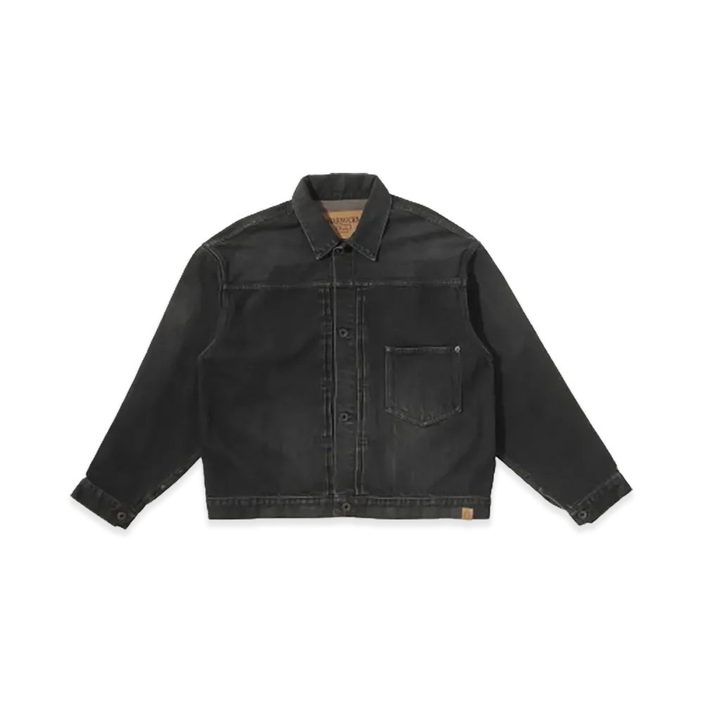 STARBUCKS STAND x BEAMS Black Denim Jacket "Black"