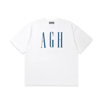 APHRODITEGANG AGH Big Logo S/S Tee "White/Navy"