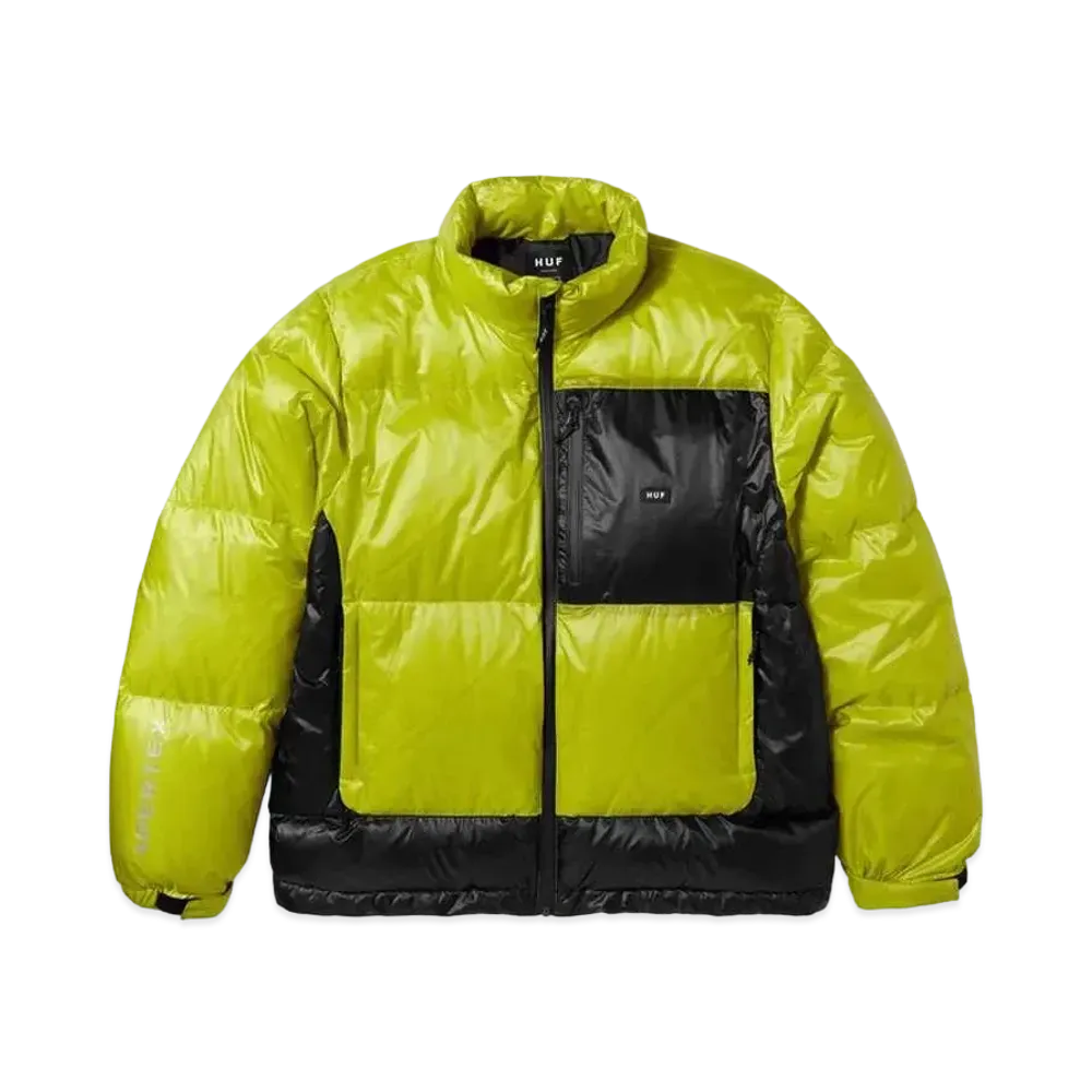 HUF PERTEX Down Jacket "Lime"