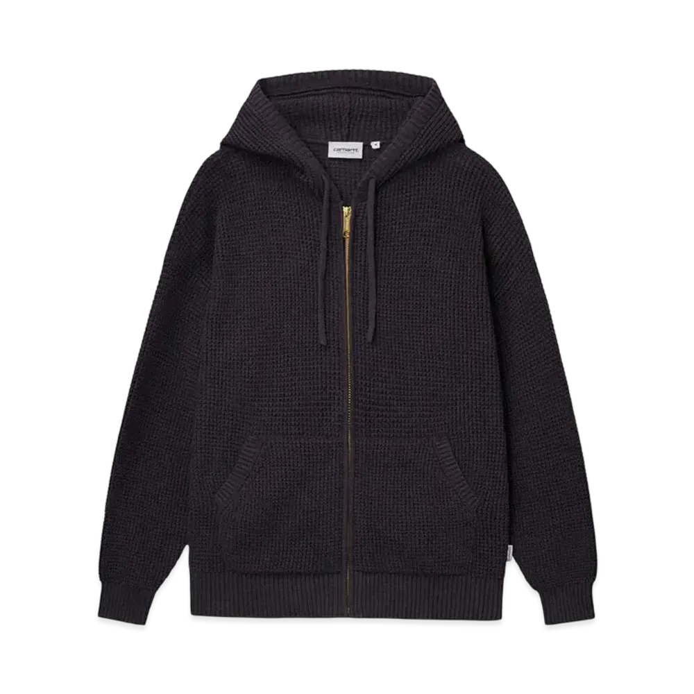 Carhartt WIP Hooded Waffle Jacket "Phantom Grey"