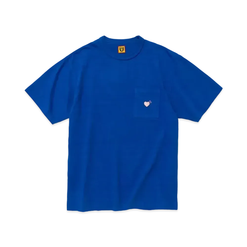 HUMAN MADE FLAMINGO POCKET T-SHIRT "Blue"