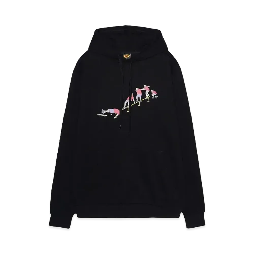 BROTHER MERLE Men's Knit Hooded Pullover - Epic Bail "BLACK"