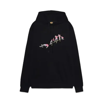 BROTHER MERLE Men's Knit Hooded Pullover - Epic Bail "BLACK"