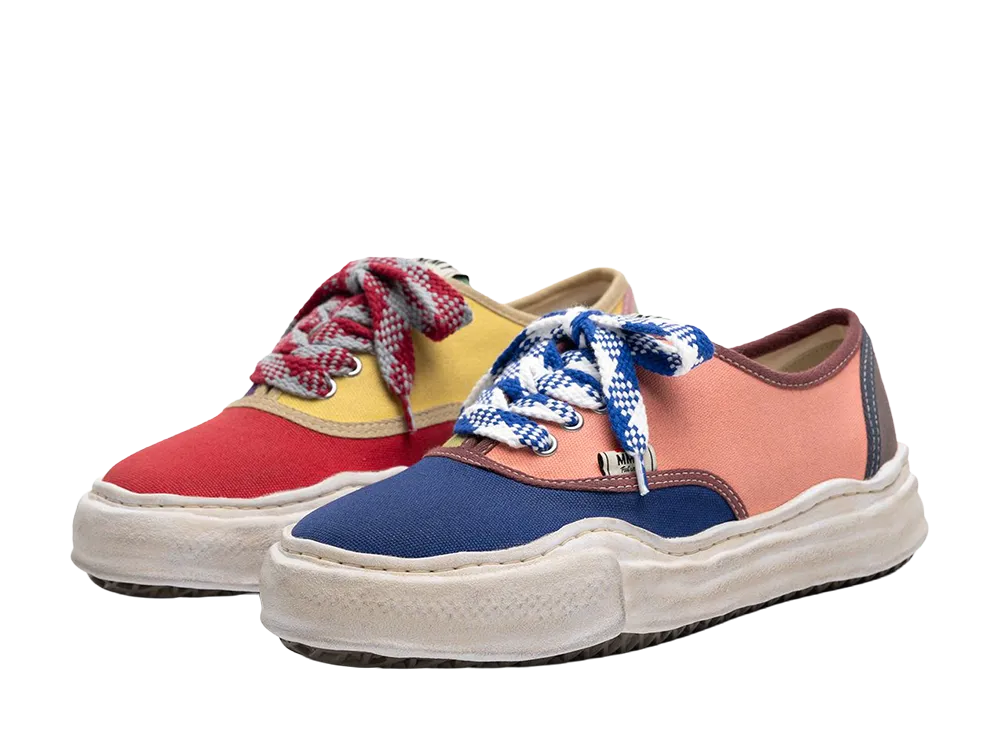 メゾンミハラヤスヒロ ベイカー オリジナルソール マルチカラー キャンバスローカットスニーカー "マルチ"