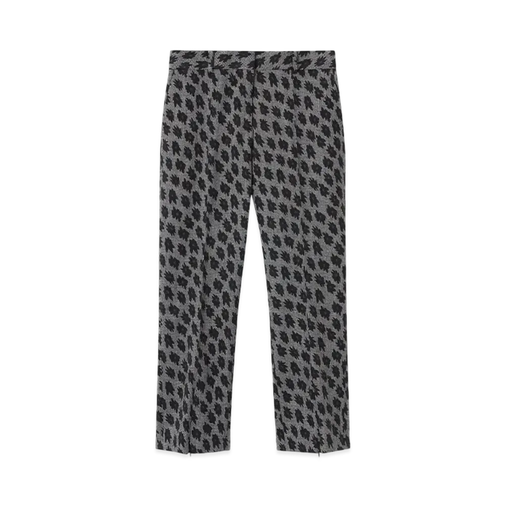 Paul Smith Women's Big Flower Straight Pants "Black"