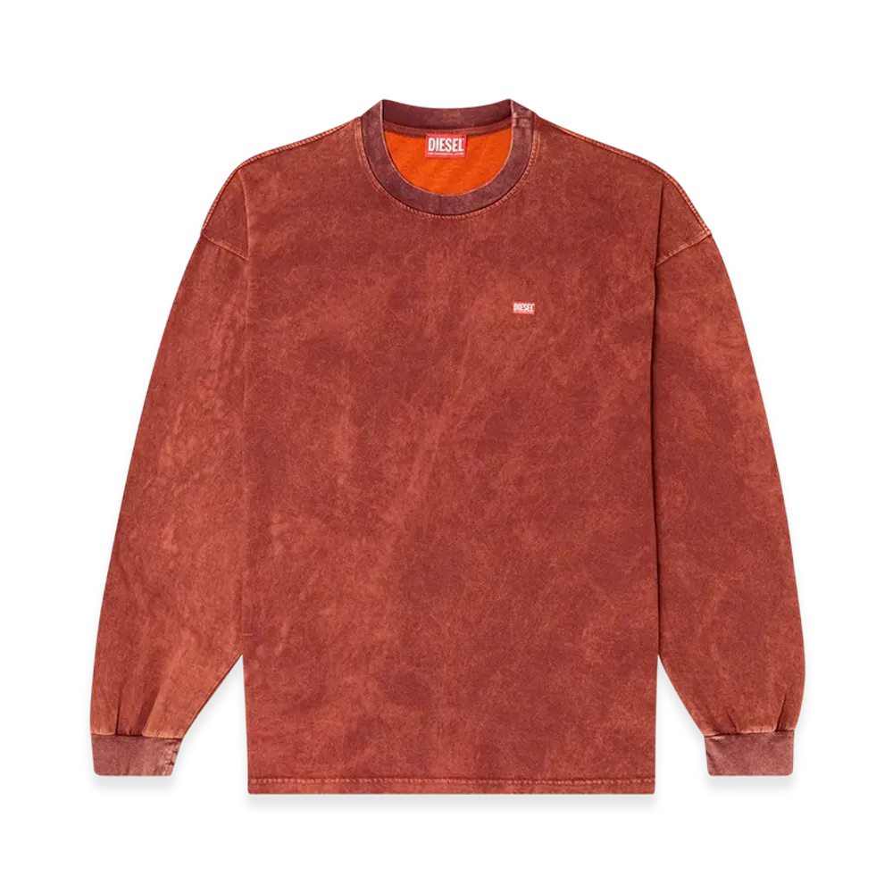 Diesel T-Boxt-Ls-T3 Long Sleeve T-Shirt "Brown"