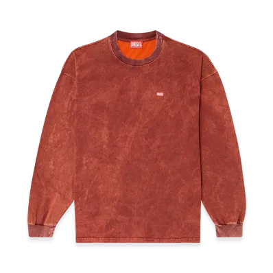 Diesel T-Boxt-Ls-T3 Long Sleeve T-Shirt "Brown"