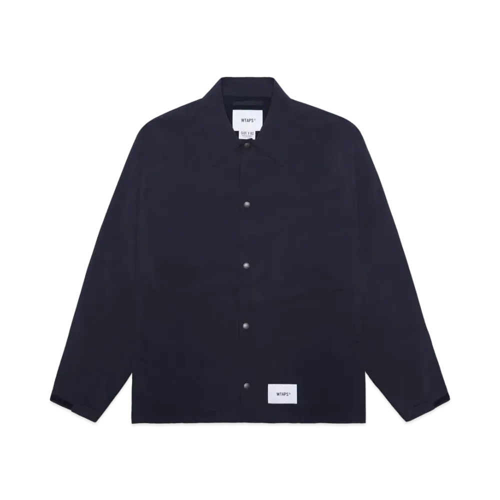 WTAPS Chief / Jacket / Nylon. Weather. Sign "Black"