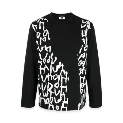 COMME des GARCONS HOMME PLUS Print Pullover "Black"