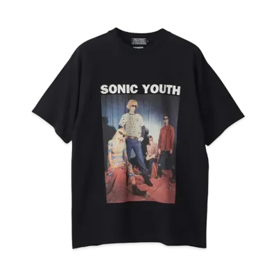 HYSTERIC GLAMOUR Sonic Youth/Oct 1991 At Tyo T-Shirt "Black"