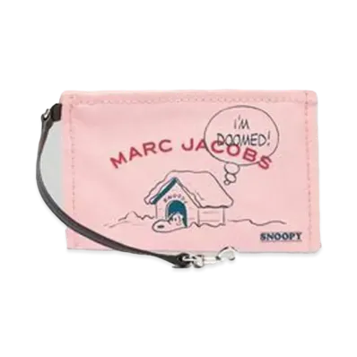 Marc Jacobs Peanuts X Marc Jacobs The Snoopy Small Pouch "Pink"