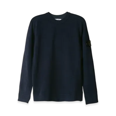 Stone Island 550D2 Crewneck Sweater - 21SS "Avio Blue"