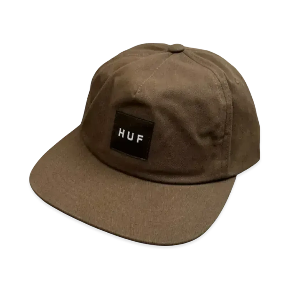 HUF Set Box Snapback "Brown"