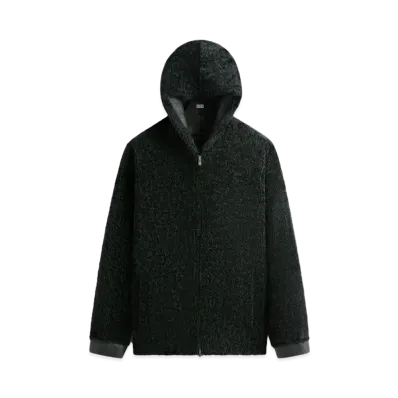 Kith Ryer Hooded Shearling Jacket "Stadium"