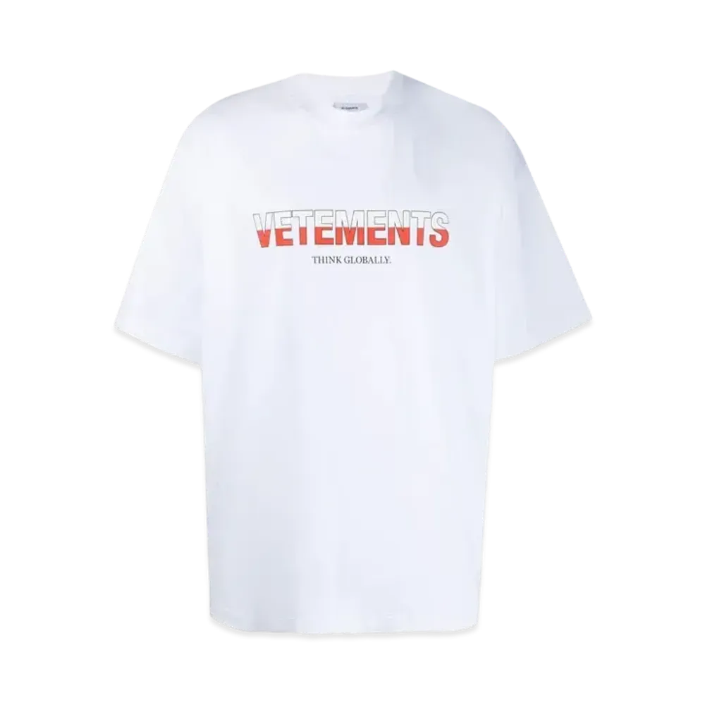 VETEMENTS Poland Logo Tee "White"