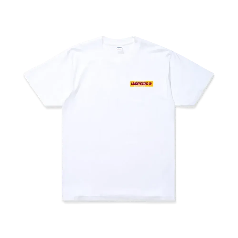 UNDEFEATED PSYCHO CIRCLE S/S TEE - 80145 "White"