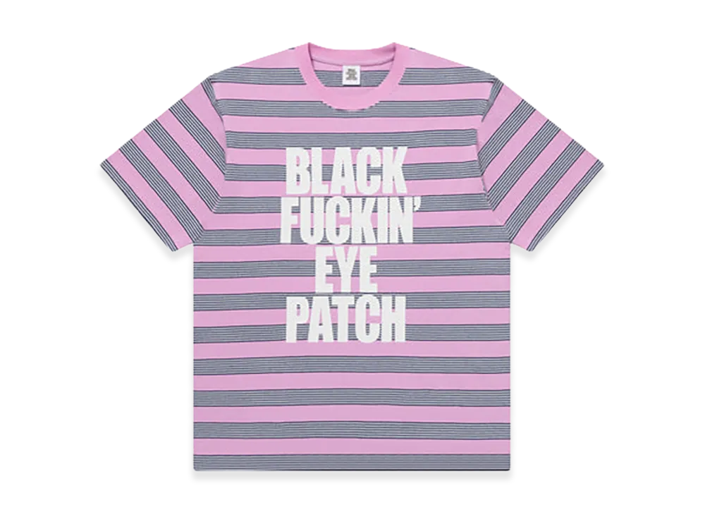 BlackEyePatch BFEP Striped Tee "Pink"