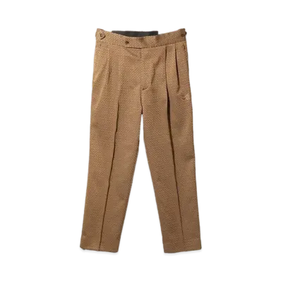 Needles W.U. Tucked S/T Trouser F/P JQ "Brown"