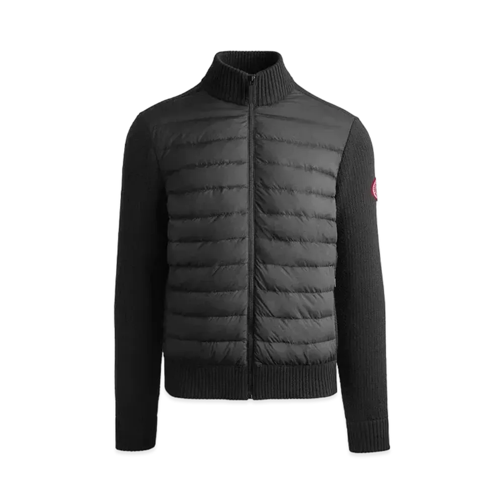 CANADA GOOSE Hybridge Knit Jacket "Black"
