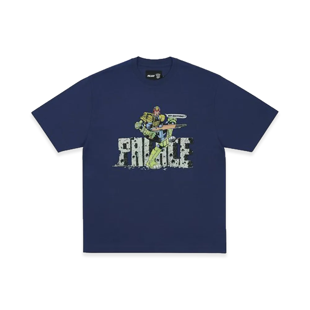 PALACE Judge Dredd T-Shirt "Navy"