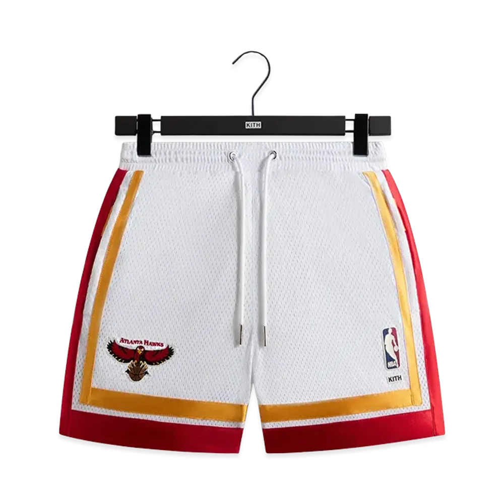 Kith x NBA All-Star Atlanta Hawks Short "White"