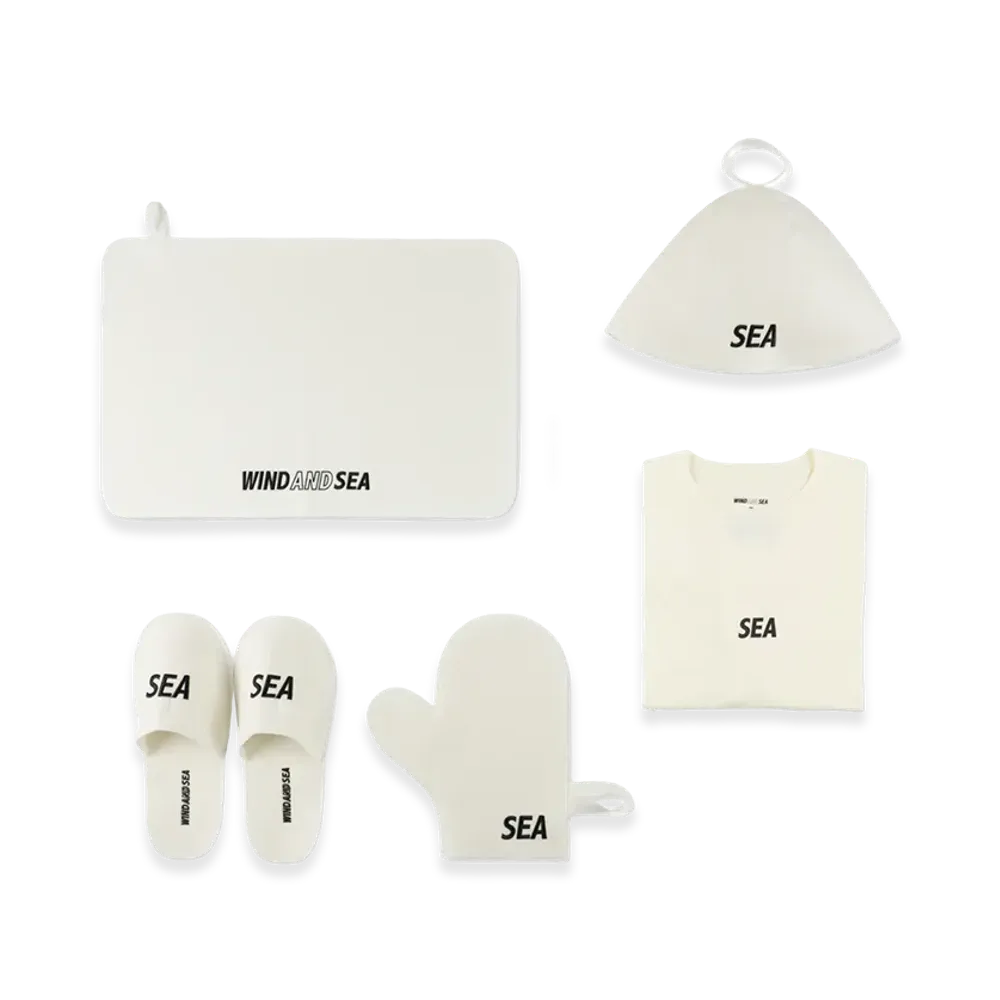 WIND AND SEA Sauna Set "Ivory"