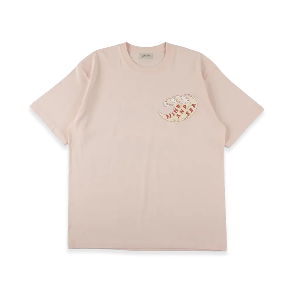 WIND AND SEA Pacific Drive Tee "Baby Pink"