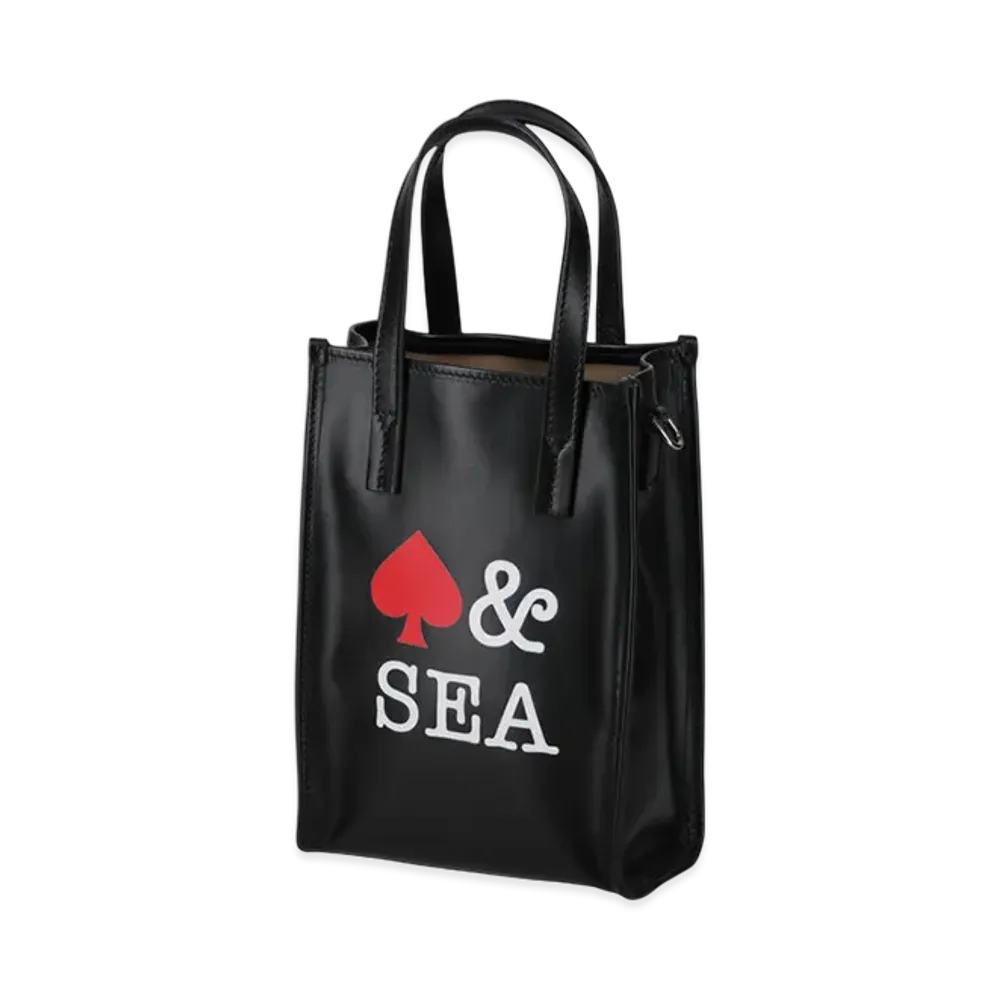 WIND AND SEA x Corto Moltedo Goat Mini Tote "Black"