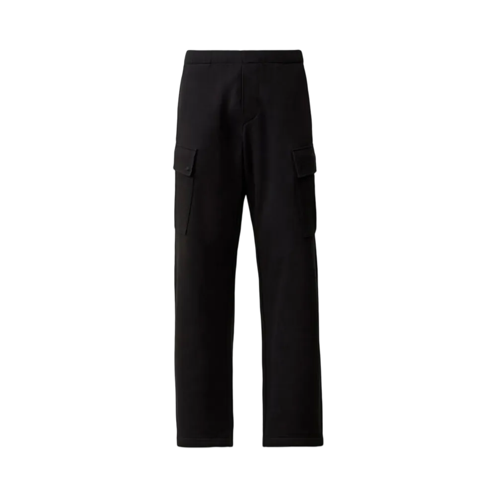 C.P. Company Diagonal Raised Fleece Cargo Sweatpants "Total Eclipse Blue"